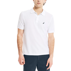 Nautica Sustainably Crafted Classic Fit Deck Polo Shirt - Bright White