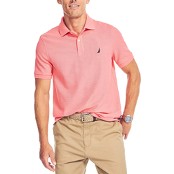 Nautica Sustainably Crafted Classic Fit Deck Polo Shirt - Teaberry