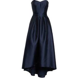 Alfred Sung Strapless High-Low Maxi Dress - Midnight