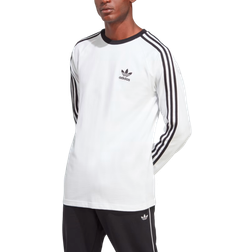 Adidas Originals Adicolor Classics 3-Stripes Long Sleeve Tee - White