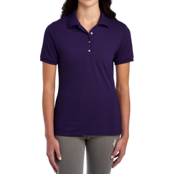 Jerzees Women's Spotshield Jersey Sport Shirt - Deep Purple