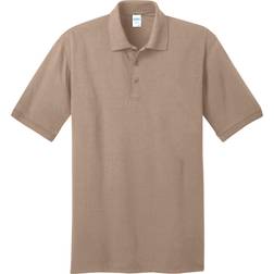 Port & Company Core Blend Jersey Knit Polo Shirt - Sand