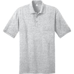 Port & Company Core Blend Jersey Knit Polo Shirt - Ash