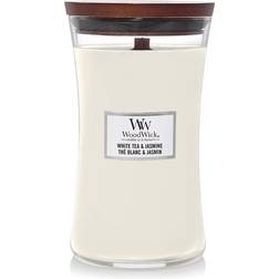 Woodwick White Tea & Jasmine Duftkerzen 609g