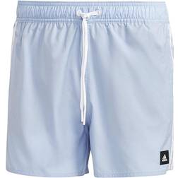 Adidas 3-Stripes Clx Very Short Length Swim Shorts - Blue Dawn/White