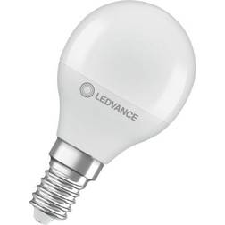 LEDVANCE CLASSIC E14 Pear Frosted 4.9W 470lm 827 Extra Warm White Replaces 40W