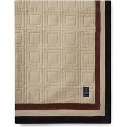 Lexington Graphic Quilted Sengeteppe Grå, Beige, Brun (240x160cm)