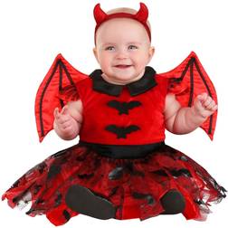 Adorable devil dress infant costume