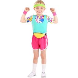 Fun Work It Out 80s Toddler Costume