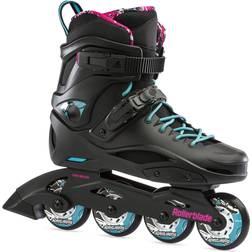 Rollerblade Women's RB Cruiser Inline Skates, 9, Black/Aqua