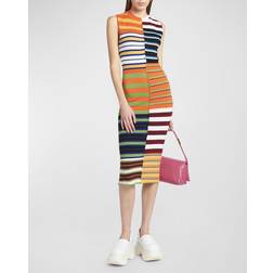 Marni Striped Midi Dress