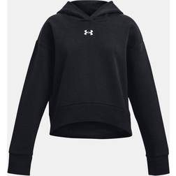 Under Armour Rival Fleece Crop Hoodie Black