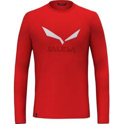 Salewa Herren Solidlogo DRY Longsleeve