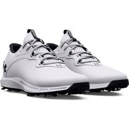 Under Armour Men's Charged Draw Wide Shoes White-White-Black