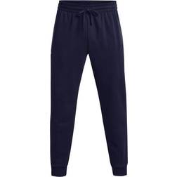 Under Armour Men's Rival Fleece Joggers - Midnight Navy/White