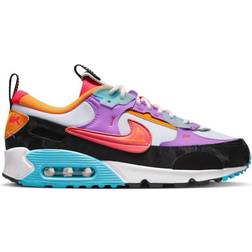 Nike Air Max 90 Futura W - White/Fuchsia Dream/Baltic Blue/Bright Crimson