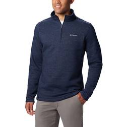 Columbia Men's Great Hart Mountain III Half Zip - Collegiate Navy Heather