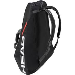 Head Tour 12R Monstercombi Tennis Racquet Bag Black/Orange