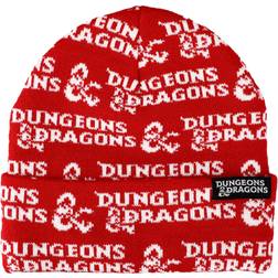 BioWorld Dungeons & dragons logo jacquard cuff beanie