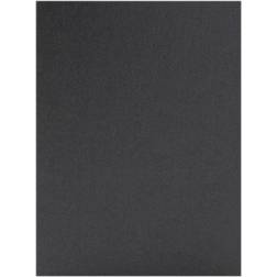 Jam Paper Foldover Cards 5 x 7 50/Pack Metallic Anthracite Black