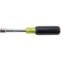 Klein Tools Heavy Duty Magnetic Tip Nut Driver with Shaft- Cushion Grip Handle