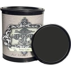 ALL-IN-ONE Paint. Durable cabinet furniture paint. coat Black