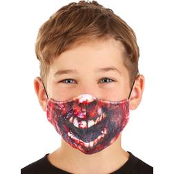 Child zombie sublimated face mask