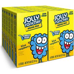 Jolly Rancher packs blue raspberry drink mix singles