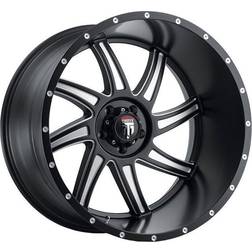 1 Wheel 24' Vortex AT162 24x14 6x139.7 Black -76ET 106.1CB AT162-24483M-76