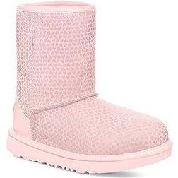 UGG Kids Classic Ii Gel Hearts Pull-On Booties Pink Pink