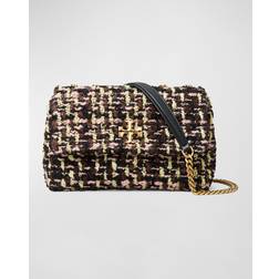 Tory Burch Kira Tweed Small Convertible Shoulder Bag Multi/Gold