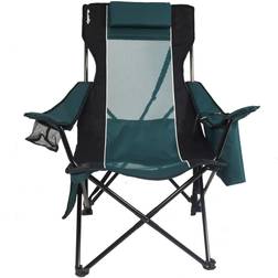 Kijaro Sling Chair with Cooler Cayman Blue Iguana