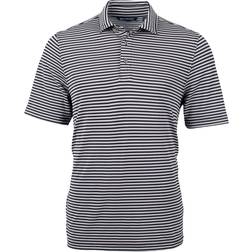 Cutter & Buck Big Tall Virtue Eco Piqu Stripe Polo Shirt 4X