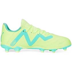 Puma Youth Future Play FG/AG - Fast Yellow/Puma Black/Electric Peppermint