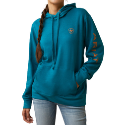 Ariat Women's Logo Hoodie - Deep Lagoon