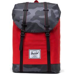 Herschel Retreat Backpack - Fiery Red/Night Camo