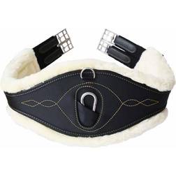 Kentucky Sheepskin Anatomic Girth Black unisex