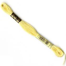DMC Mouline 117-745 Six-Strand Embroidery Thread Light Pale Yellow 8.7-Yards