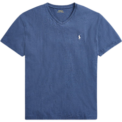 Polo Ralph Lauren Men's Classic Fit Jersey V-Neck T-shirt - Derby Blue Heather