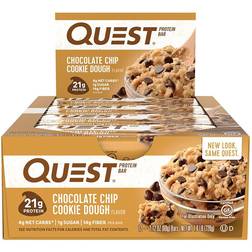 Quest Nutrition Protein Bar Chocolate Chip Cookie Dough 60g 12