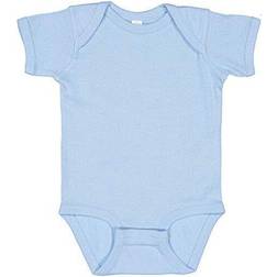 Baby Rib Bodysuit - Light Blue (9SIA17PJBV-7693)