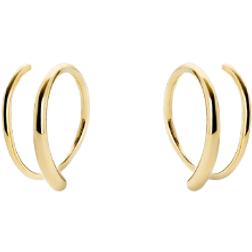 Ana Luisa Harley Double Hoop Earrings - Gold