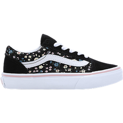 Vans Kid's Floral Old Skool - Black