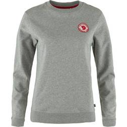 Fjällräven Women's 1960 Logo Badge Sweater, XS, Grey-Melange