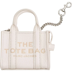 Marc Jacobs The Nano Charm Tote Bag - Cotton/Silver