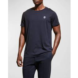 Burberry Mens Tb-Embroidered Cotton T-Shirt