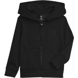 GAP Toddler Arch Logo Zip Hoodie - True Black (753666-002)