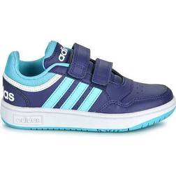 Adidas Hoops 3.0 CF C -Dark Blue/Light Aqua/Cloud White