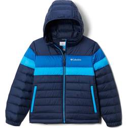 Columbia Boy's Tumble Rock Down Hooded Jacket - Coll Navy/Brt In