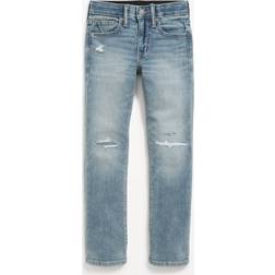 Old Navy Boy's Straight 360° Stretch Jeans - Destroyed Wash (721554012)